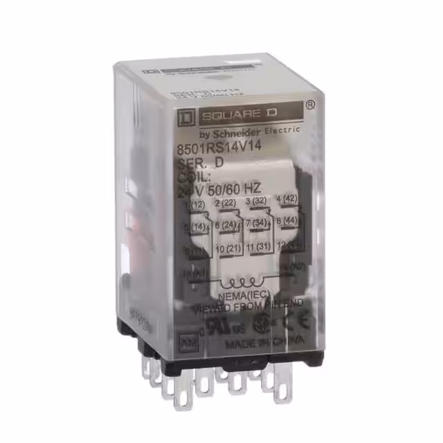 8501RS14V14 Schneider Electric  Power Relays Over 2 Amps